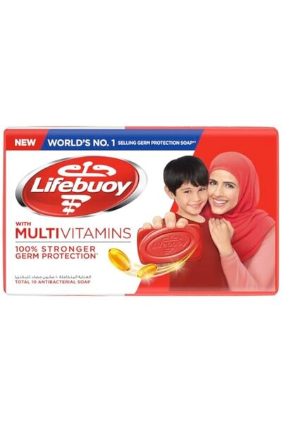 LİFEBUOY Bar Soap, Total 10, for 100 percent Stronger Germ Protection and Hyg...