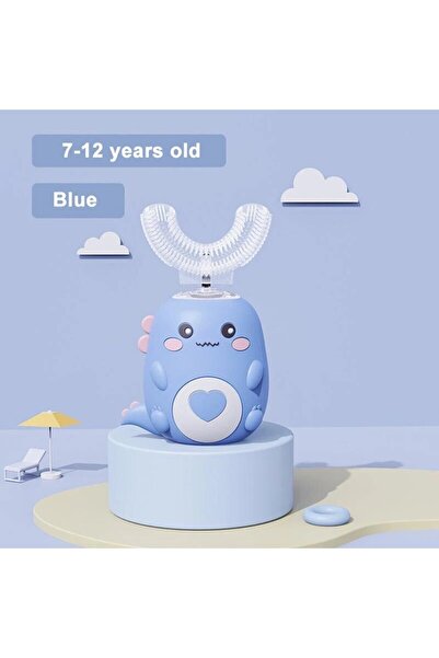 Choice5 فرشاة أسنان كهربائية للأطفال من عمر 7 إلى 12 عامًا، مصنوعة من السيليكون الآمن غذائيًا، تدور 360 درجة، مزودة بمنفذ USB أوتوماتيكي