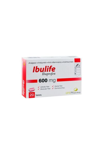 Life Pharma Fze ايبولايف 600 مجم 20 قرص