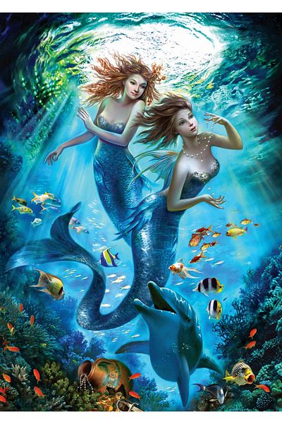 Heidi Puzzle 500 p. The Mermaids