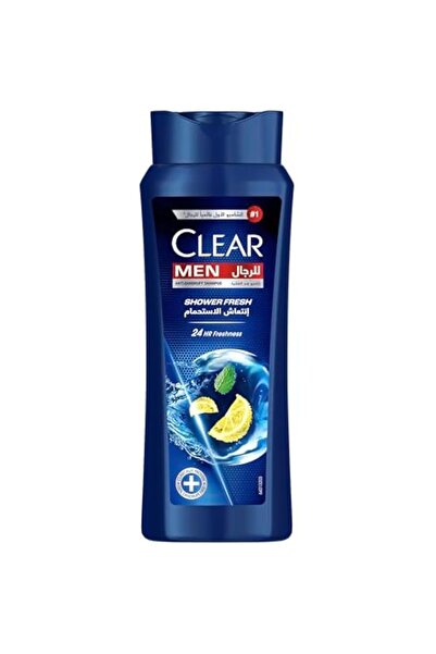 Clear شامبو للرجال، شامبو مضاد للقشرة، شاور فريش، انتعاش يدوم 24 ساعة، 600 مل