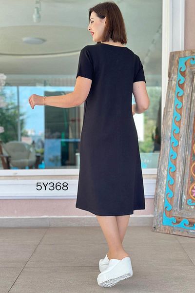 İnce Topuk Crystal Fabric Zipper Dress 5Y368