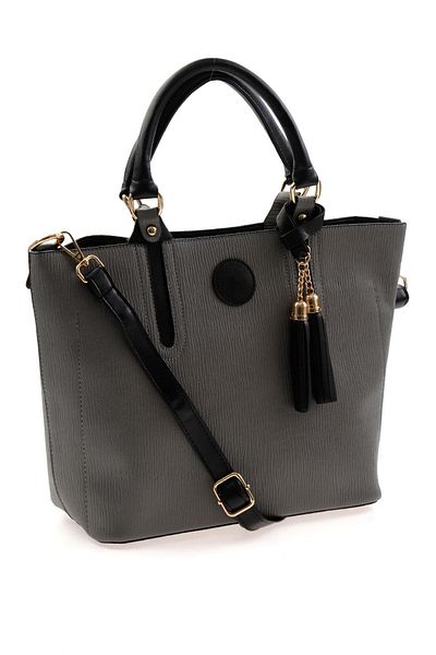 Bambi Gray Women's Shoulder Bag C06972152009