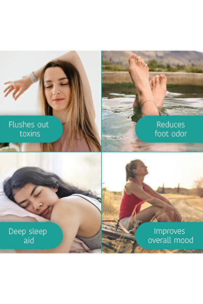 Sunglow Set of 10 foot patches, white