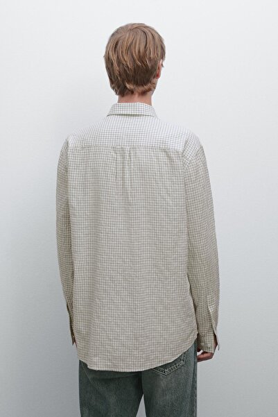 Massimo Dutti Regular fit kareli gömlek