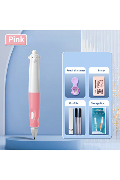 KidLe Children Correction Grip Automatic Pencil Student Positive Posture Pen WS-XXB-P