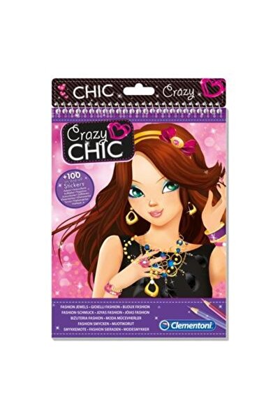 CLEMENTONI Crazy Chic - Medium Notebook - Jewelry