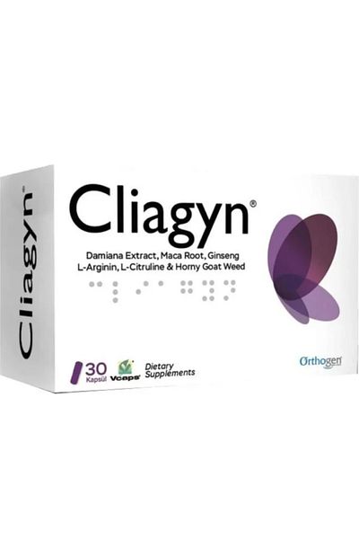Orthogen Cliagyn 30 Capsules Women Sexual High Energy Herbal Supplement