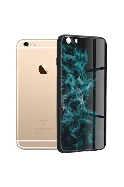 OEM Θήκη για iPhone 6 Plus/6s Plus, σειρά Techsuit Glaze, μπλε νεφέλωμα