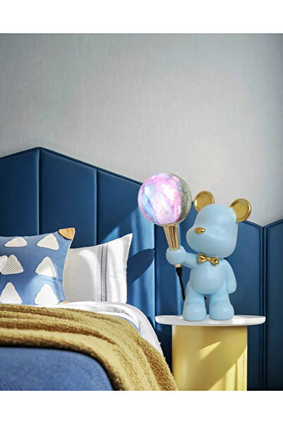LUXXO Blue Bear Children's Lamp, 1xG9, 20x10x34cm