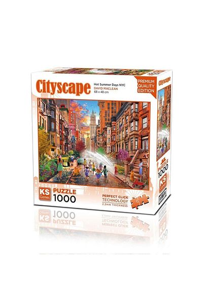 Ks Games Hot Summer Days Nyc Puzzle 1000 Pieces 20813