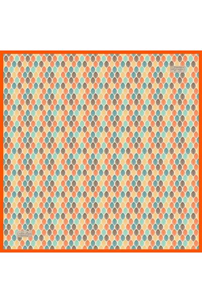 LA BOUTIQUE Sura Silk Scarf - 90X90 - 2432 06