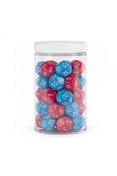 AKROS Set 30 de zaruri pentru invatarea orelor si minute