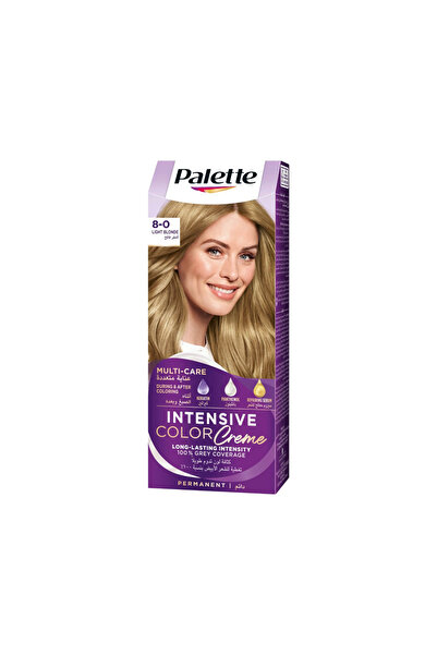 Palette لون الشعر أشقر فاتح، #8-0