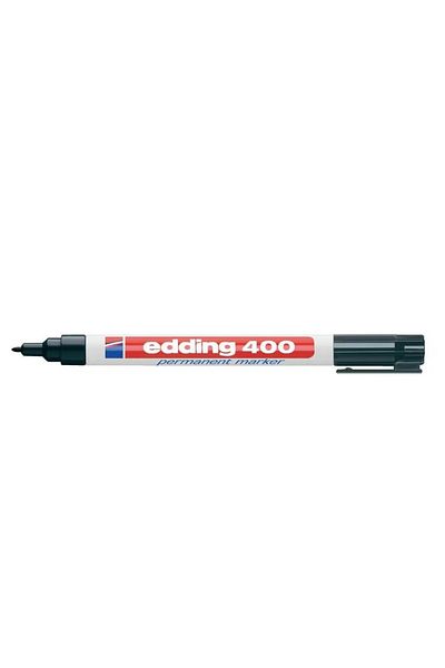 Edding 400 Permanent Marker 1mm Fine Tip Black