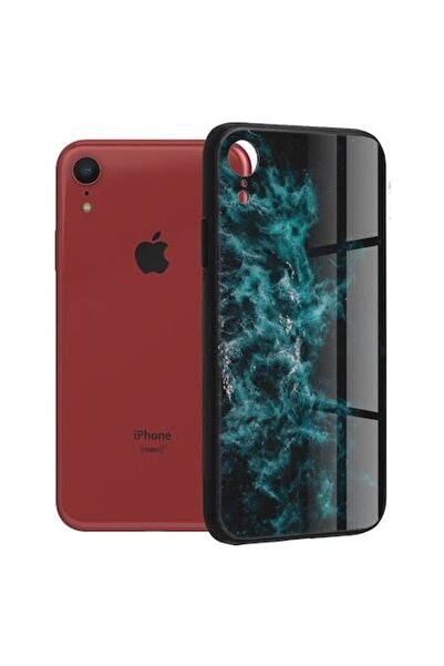 OEM Carcasă Techsuit Glaze Series pentru iPhone XR - Albastră Nebuloasă