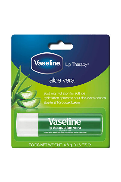 Vaseline مرطب شفاه بخلاصة الصبار لعلاج الشفاه، 4.8 جرام