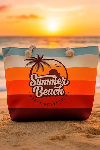 Lal Shoes & Bags Elissa Women's Beach Bag-Orange
