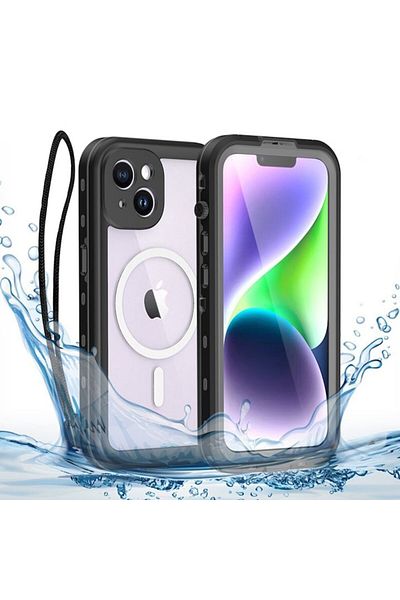 Tim High-Protection Case for iPhone 14, Timacondesign, Y66, Hard Plastic, Intense Dark