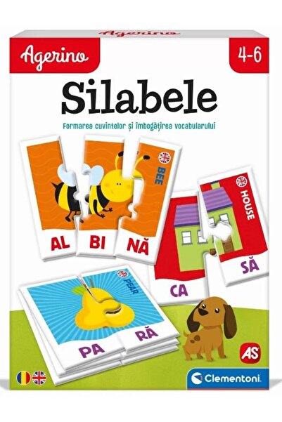 As Games Joc educativ Agerino, Silabele. Formarea cuvintelo