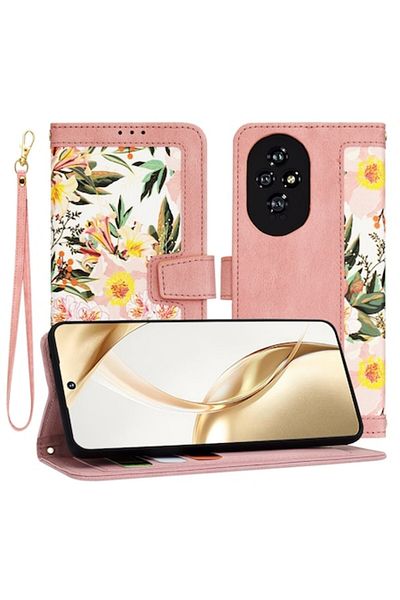 Tim Husa Cu Grad Ridicat de Protectie pentru Honor 200, Timaconprotect, Y47, Piele ecologica, Sweetheart