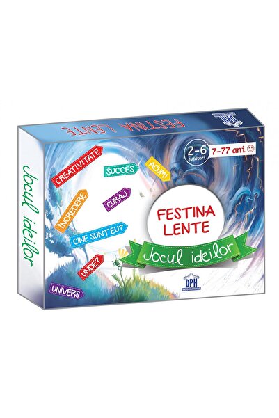 Didactica Publishing House Festina Lente - Jocul ideilor