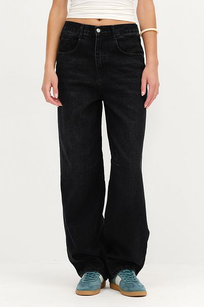 Addax Wide Leg Jean with Strap Detail Pn388-Pne