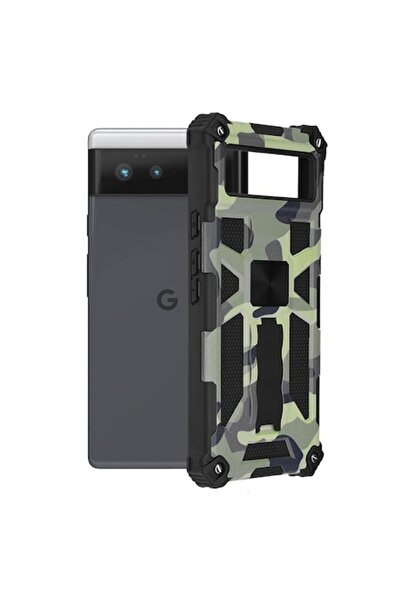 Techsuit Carcasă Blazor Series pentru Google Pixel 6 - Camo Lime