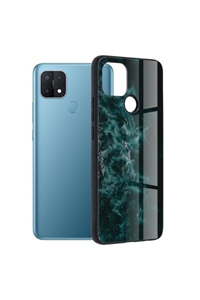 Bibilel Θήκη για Oppo A15/A15s, σειρά Techsuit Glaze, μπλε νεφέλωμα