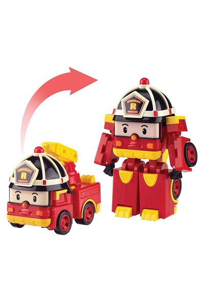 Robocar Poli Transforming Robot Figure Roy