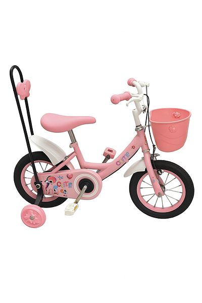 rexa Children's Bicycle with Backrest and Front Basket