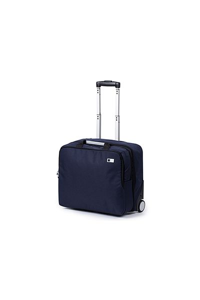 Lexon Airline cabin trolley 48H 17.3 x 11.8 x 8.7” navy blue