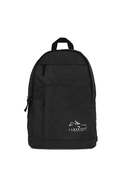 Cambridge Polo Club Black Unisex School Backpack
