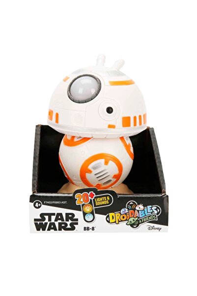 Star Wars Sesli ve Işıklı Star Wars Elektronik Droidables Figür - Bb-8