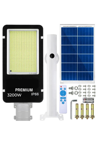 TnsAround Lampa Solara Stradala, 1231 LED-uri, Putere 3200 W