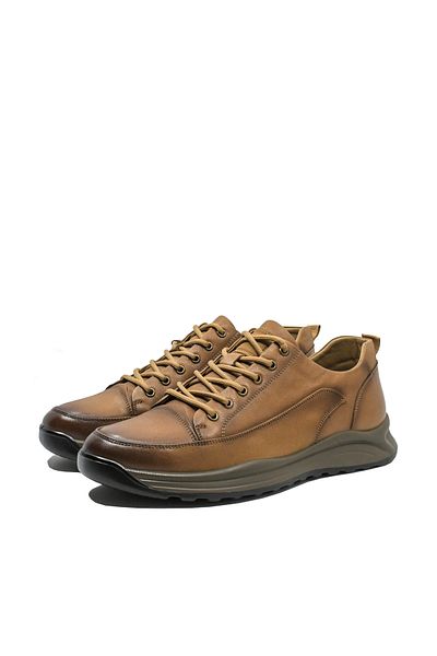 Mels Casual Men's Shoes Mels, Light Brown, Leather