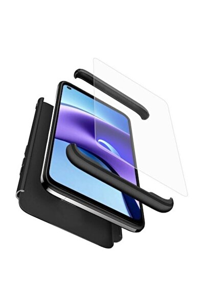 dalip Carcasă pentru Xiaomi Redmi Note 9T + Protector de Ecran, GKK 360, Negru