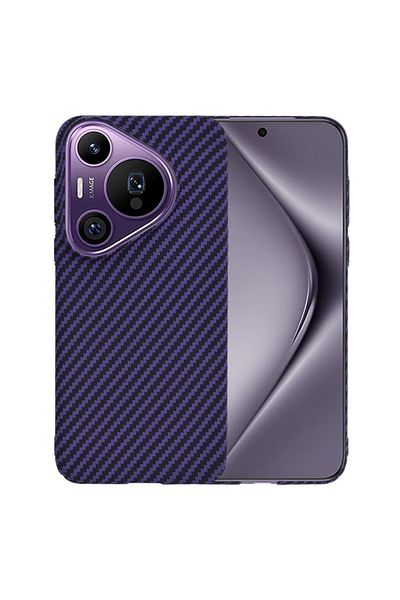 Tim Protective Case for Huawei Pura 70 Pro, Timacon Protect, Carbonite FiberShell, Y78, Lexgard, Plum Vi