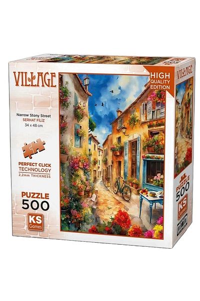 Ks Games Narrow Stony Street Puzzle 500 Pieces 20075