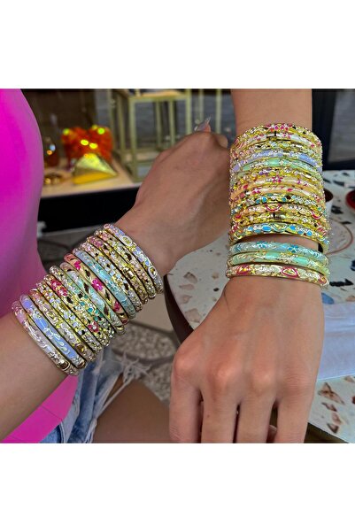 neslyaccessories سوار المشبك المينا