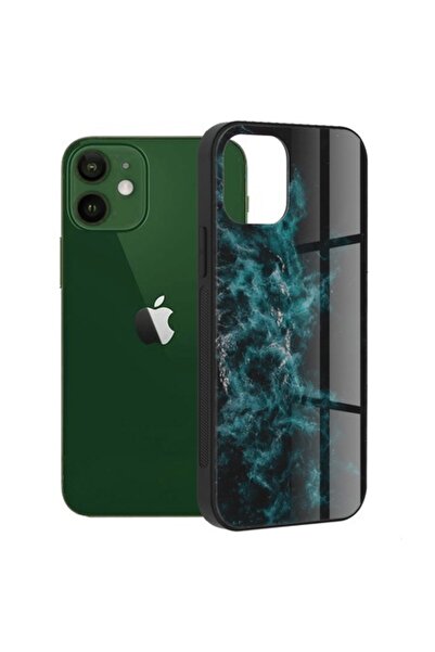 Techsuit Husa pentru iPhone 12/12 Pro, σειρά Glaze, Blue Nebula
