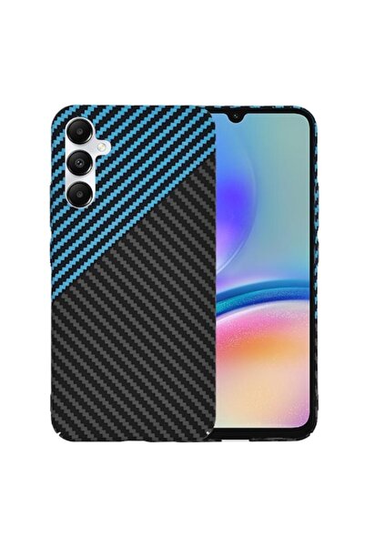 Techsuit Carcasă Carbonite FiberShell pentru Samsung Galaxy A05s - Blue Pulse