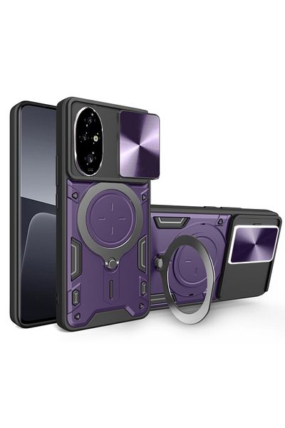 Tim Protective Case for Honor 200, Timaconprotect, Z23, Hard Plastic, Berry Purple
