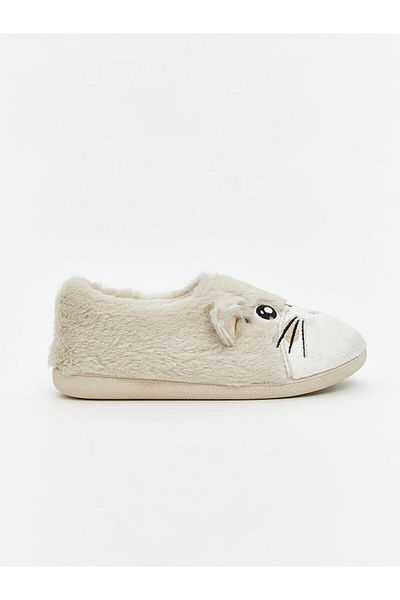 LC Waikiki Plush Women's House Slippers with Rabbit Figure (W5)