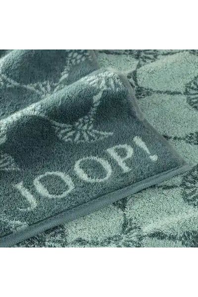 JOOP! Bath towel, 80x150 cm, JOOP!, 100% cotton, Cornflower collection, turquoise