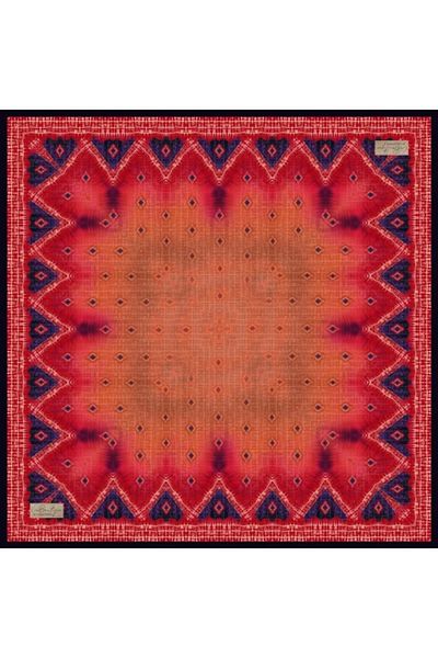 LA BOUTIQUE Sura Silk Scarf - 90X90 - 2430 01