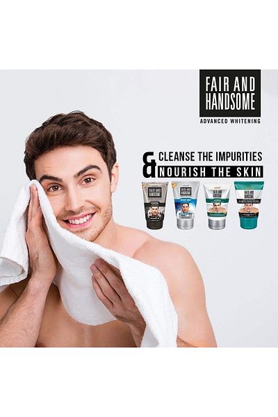 Emami Fair & Handsome Advanced Whitening Oil Control 100 Gm Bright & Oil-Free Skin