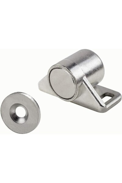 General Store Powerful neodymium magnet with magnetic lock for furniture, including fixing screws