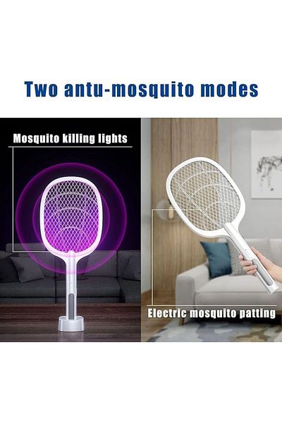 Generic Electric Mosquito Swatter Rechargeable Mosquito Swatter For Indoor And Outdoor