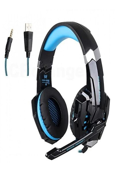 KOTION EACH G9000 Wired Gaming Headset 3.5mm Stereo with Microphone and LED Light